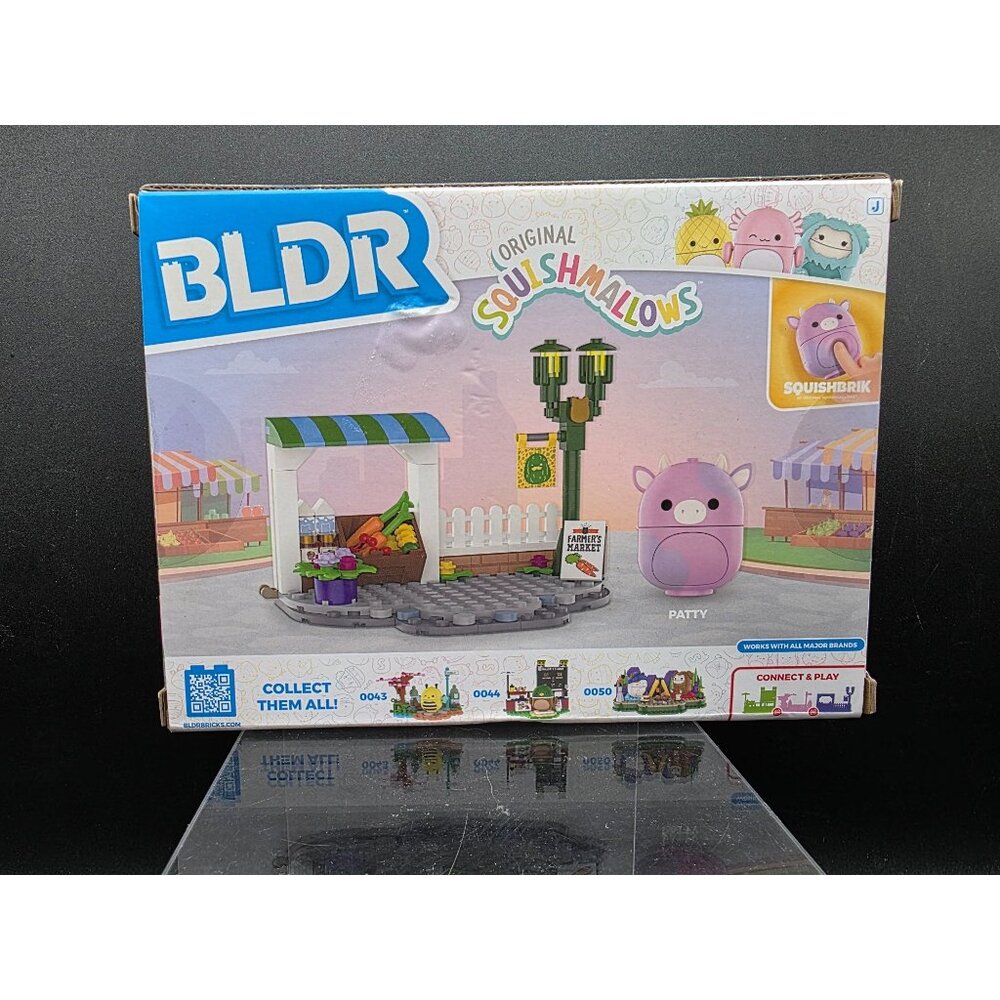 Squishmallows BLDR Original Pattys Farmers Market Building Set - 136 Pieces